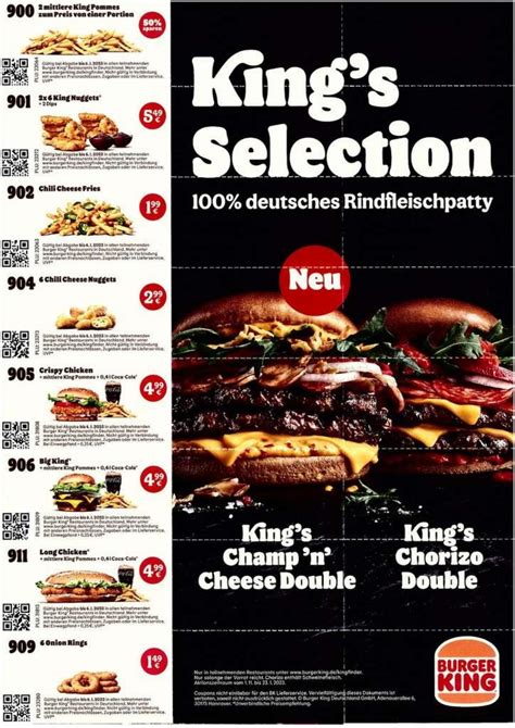 burger king gutscheine 2023